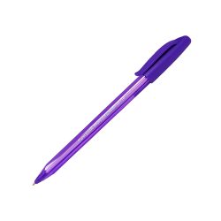 BOLIGRAFO PAPER MATE KILOMETRICO INKJOY 100 MORADO PUNTA MEDIA 1.0 MILIMETRO