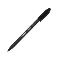 BOLIGRAFO TRIANGULAR MAE BT7-N NEGRO PUNTO FINO