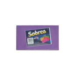 SOBRE DIEM BRIGHTS SURTIDO TAMAÑO CARTA 90 GRAMOS 9X16 CENTÍMETROS ENGOMADO PAQUETE CON 50 PIEZAS