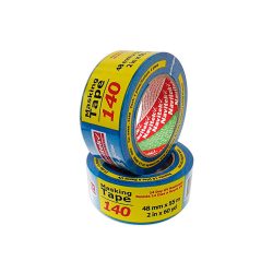 CINTA ADHESIVA MASKING TAPE NAVITEK 140 24 MILIMETROS X 50 METROS COLOR AZUL