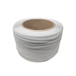 FLEJE SEMIAUTOMATICO DE POLIPROPILENO THORO  3/8'' CALIBRE 20 ROLLO COLOR BLANCO