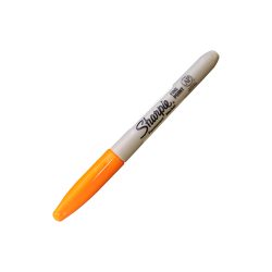 MARCADOR PERMANENTE SHARPIE FINE M1922529 NARANJA PUNTO FINO