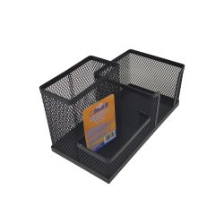 ORGANIZADOR DE MALLA MAE ORM-3 NEGRO PARA ESCRITORIO