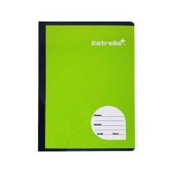 CUADERNO PROFESIONAL ESTRELLA 0543 CUADRO 7 MILIMETROS COSIDO 100 HOJAS