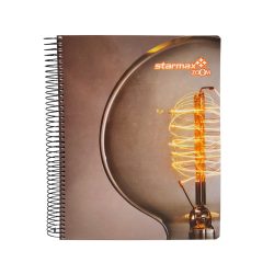 CUADERNO PROFESIONAL ESTRELLA STARMAX 0207 CUADRO 5 MILIMETROS ESPIRAL 200 HOJAS