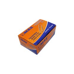 CLIP RECTANGULAR MAE CC1 PAQUETE CON 100 PIEZAS NIQUELADO NÚMERO 1