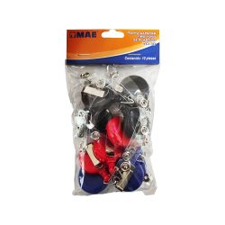 PORTA GAFETTE YOYO MAE YO-10  CON 10 PIEZAS RETRACTIL