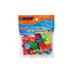 SACAPUNTAS DE PLASTICO MAE SSS-25 BOLSA CON 25 PIEZAS