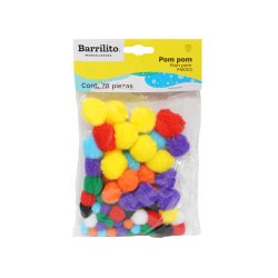 POM POM BARRILITO PM002 78 PIEZAS
