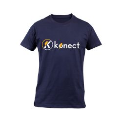 PLAYERA INSTITUCIONAL KONECT PIKMH AZUL TALLA MEDIANA HOMBRE