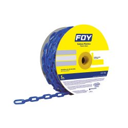 CADENA PLÁSTICA FOY 143431 AZUL 3 MILIMETROS 1/8'' 50 METROS