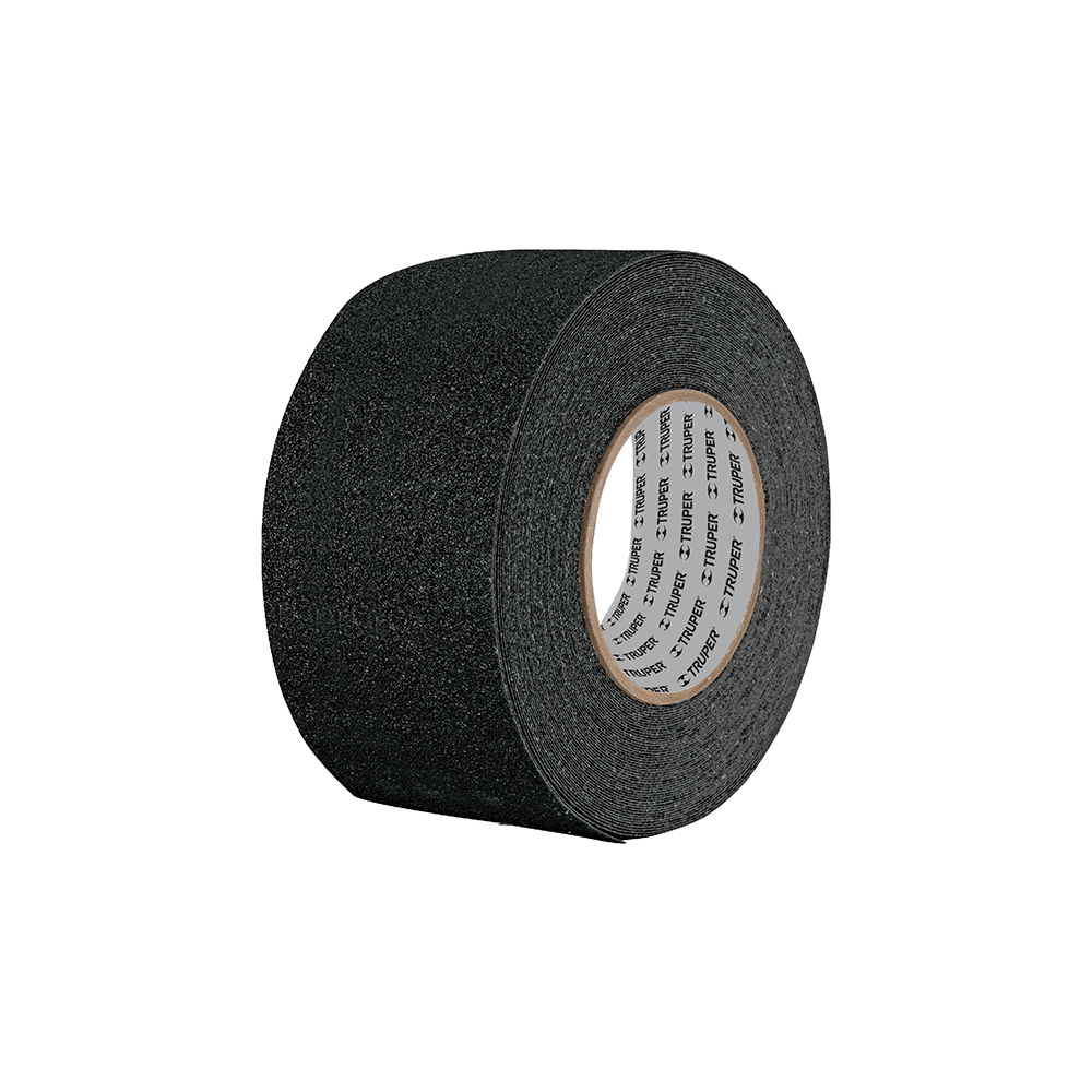 CINTA ANTIDERRAPANTE TRUPER CIA-25N COLOR NEGRO LARGO DE 5 M Y 50 MM DE ANCHO