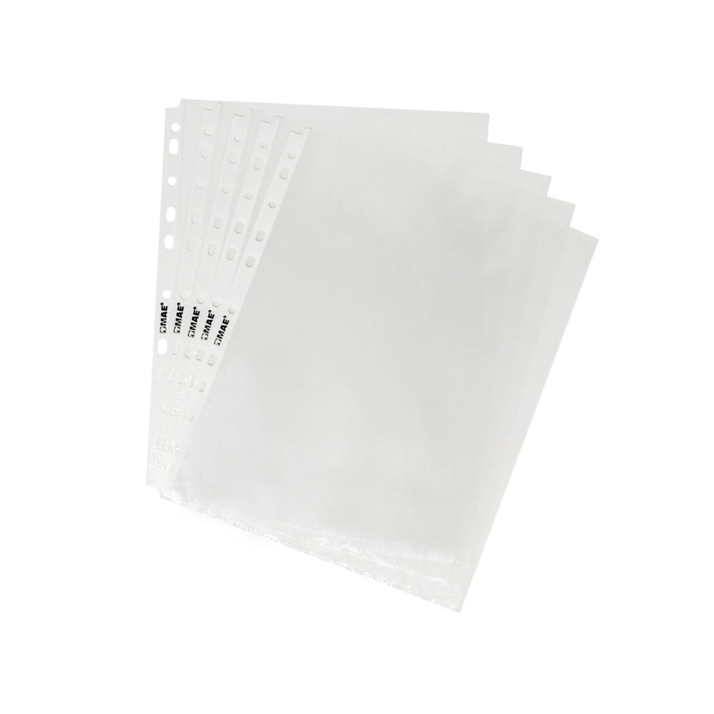 PROTECTORES DE HOJAS MAE PH-100B TAMAÑO CARTA 100 PIEZAS - Image 3