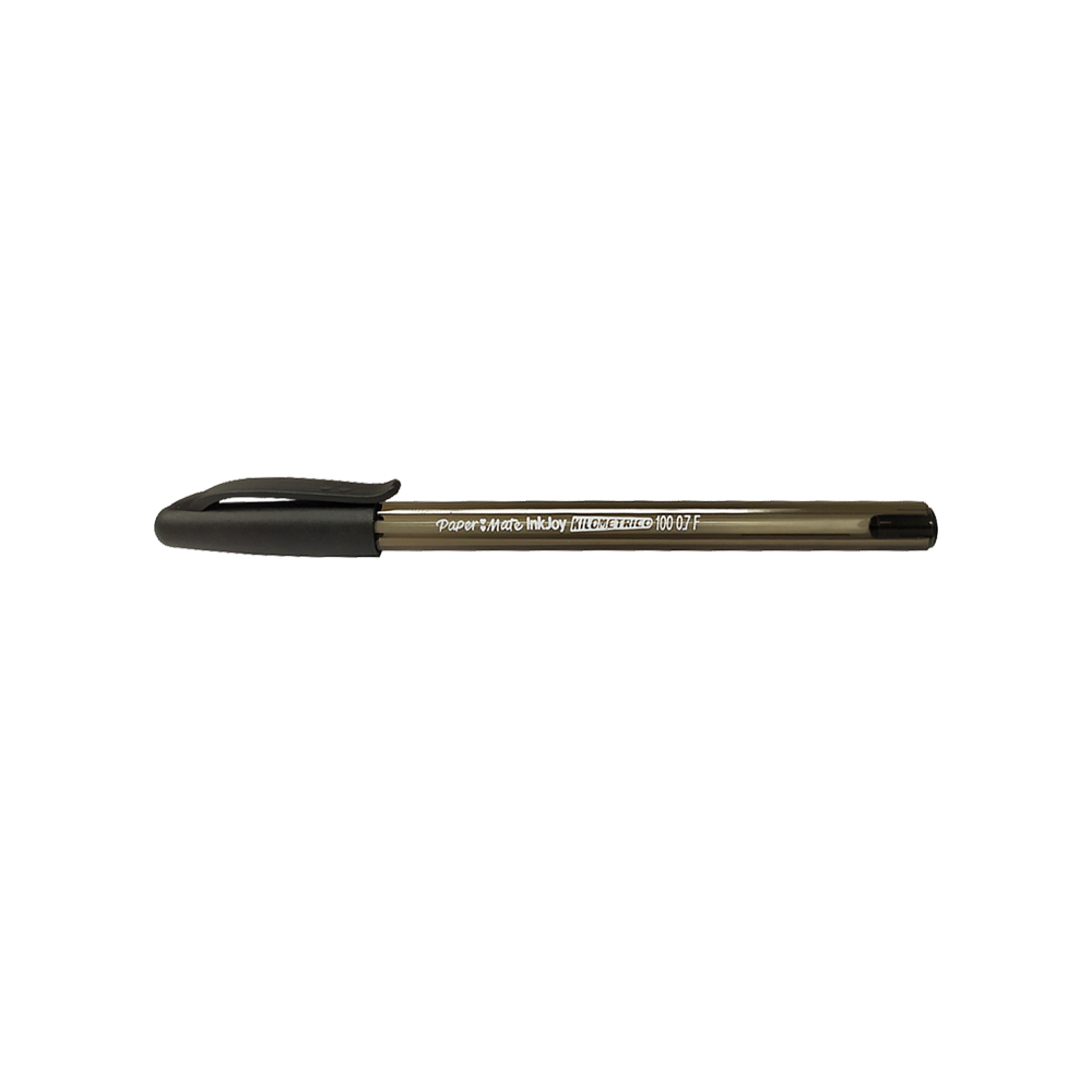 BOLIGRAFO PAPER MATE KILOMETRICO INKJOY 1903810 NEGRO PUNTA FINA 0.7 MILIMETROS - Image 3