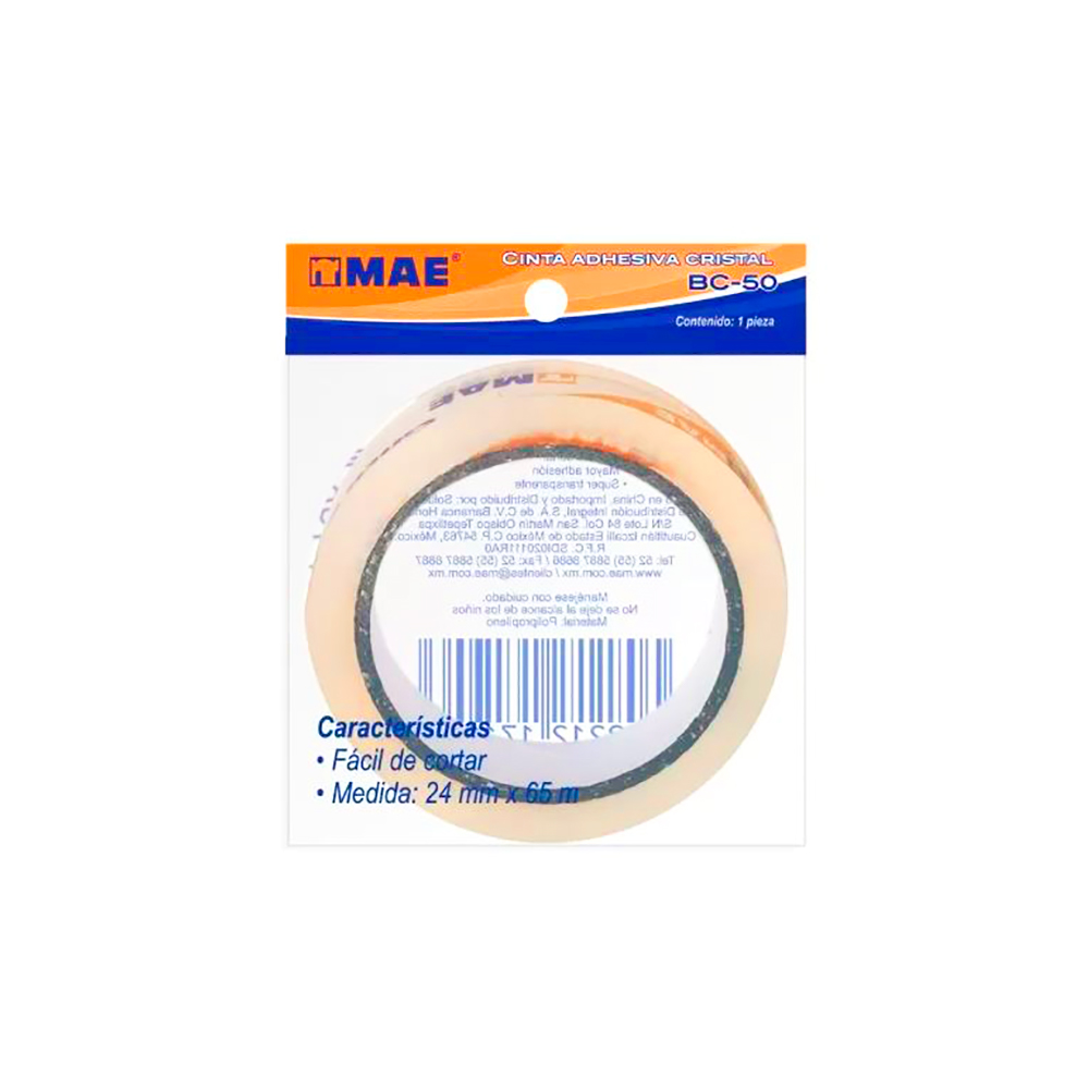CINTA CRISTAL MAE BC-50 24 MILIMETROS X 65 METROS