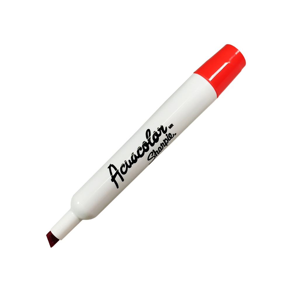 MARCADOR BASE AGUA SHARPIE ACUACOLOR PAQUETE CON 4 PIEZAS VARIOS COLORES PUNTA CINCEL - Image 3