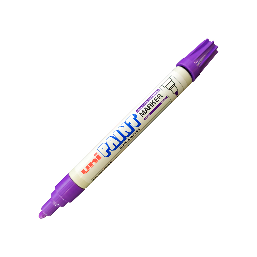 MARCADOR DE PINTURA UNI PAINT PX20 MORADO DE 2.2 A 2.8 MILIMETROS PUNTA POROSA - Image 3