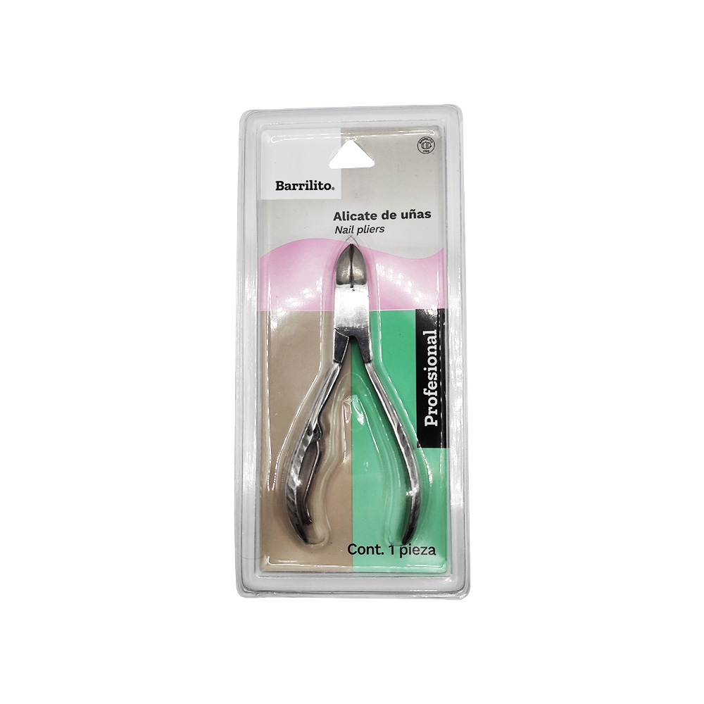 ALICATE DE UÑAS BARRILITO 8328-4I GRANDE