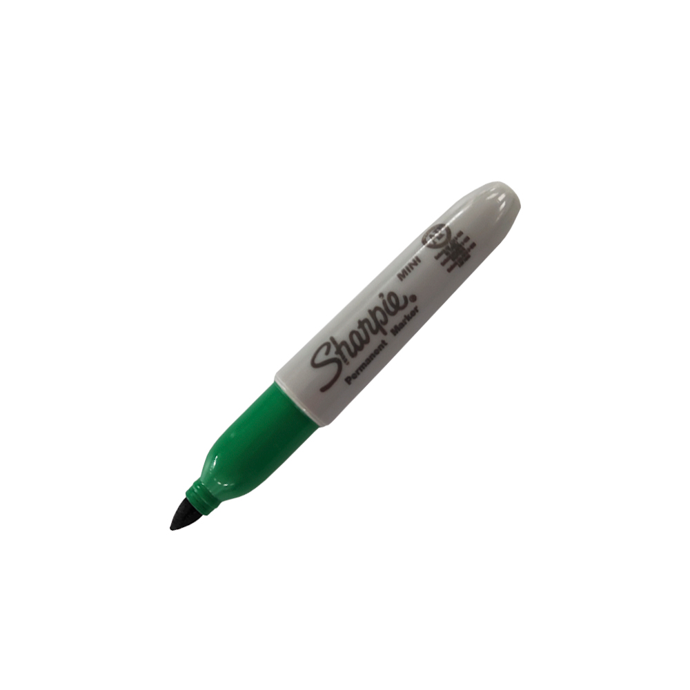 MARCADOR PERMANENTE SHARPIE MINI VERDE PUNTO FINO - Image 2