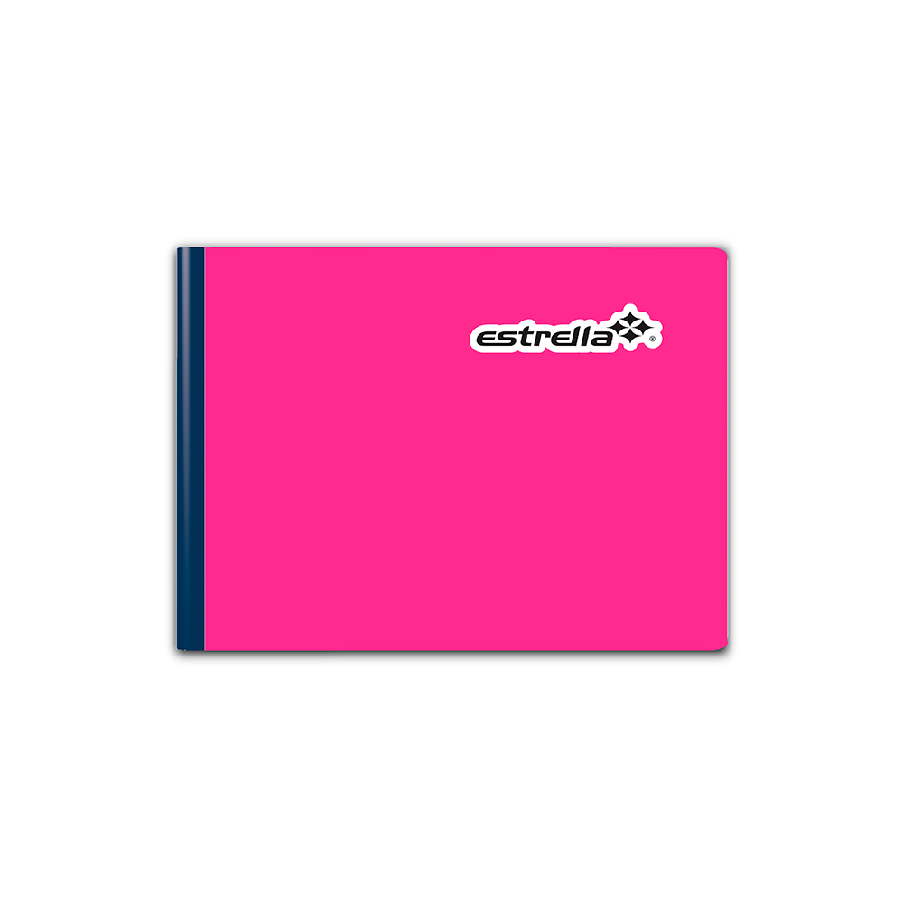 CUADERNO FORMA ITALIANA ESTRELLA 0650 DIBUJO COSIDO 100 HOJAS