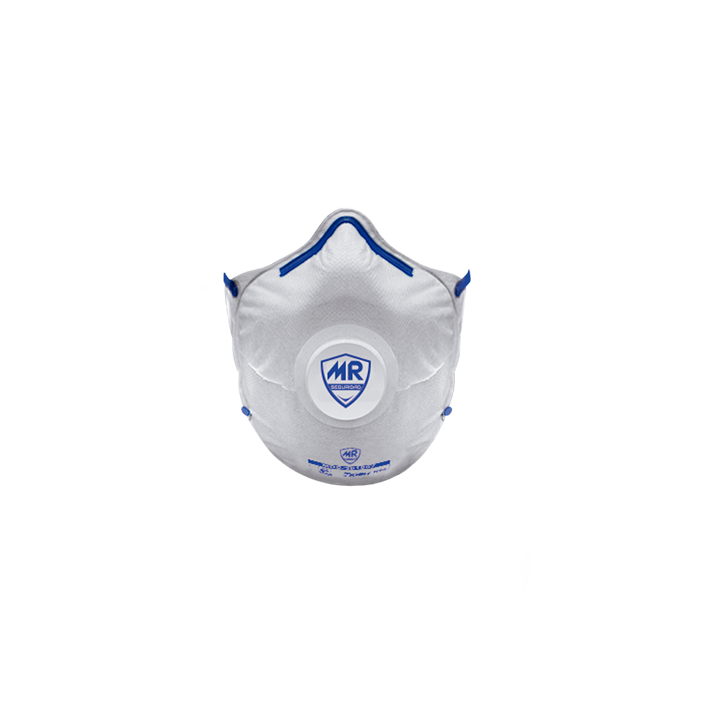 RESPIRADOR PARA POLVO MR SEGURIDAD SB1007 N95 V CON VALVULA