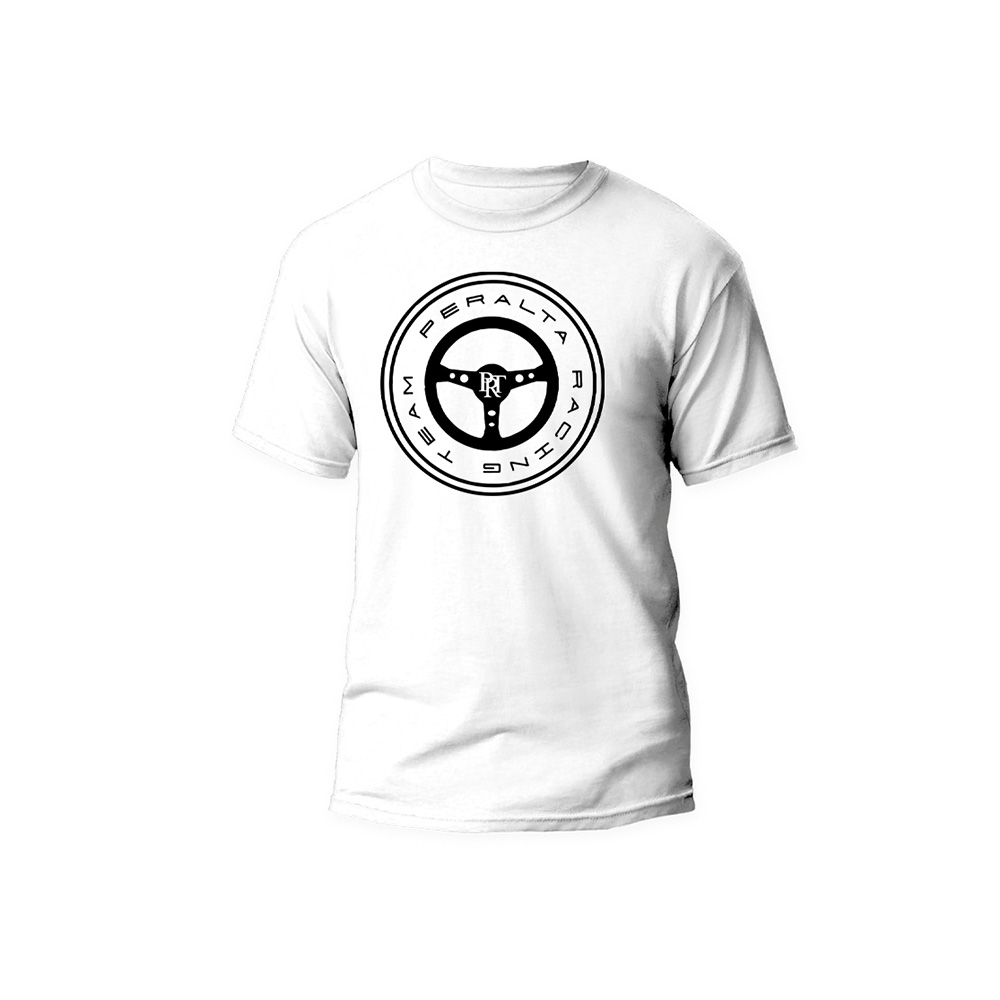 PLAYERA PERALTA RACING TEAM BLANCA TALLA MEDIANA MUJER