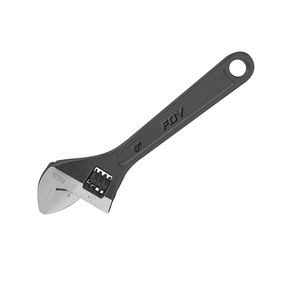 LLAVE AJUSTABLE PAVONADA FOY 140426 6''