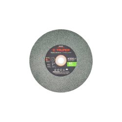 RUEDA ABRASIVA DE 6 PULGADAS PARA ESMERIL CON CARBURO DE SILICIO TRUPER PIES-63460T