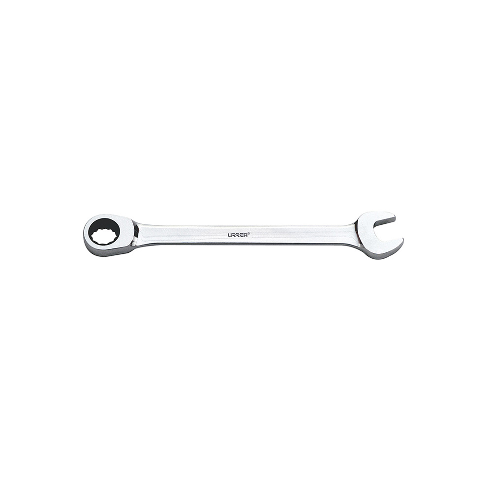 LLAVE COMBINADA URREA 1208CM DE MATRACA 1/4''