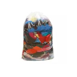 TRAPO INDUSTRIAL THORO BOLSA CON 1 KILOGRAMO PRELAVADO VARIOS COLORES 40 X 60