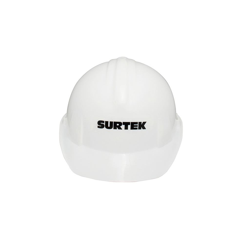 CASCO DE SEGURIDAD SURTEK 137310 BLANCO CON AJUSTE DE INTERVALOS