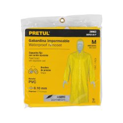 GABARDINA IMPERMEABLE TRUPER PRETUL IMPER-M-P TALLA MEDIANA LIGERA