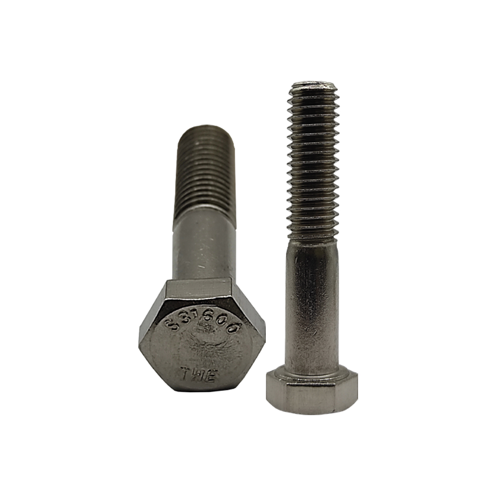 TORNILLO HEXAGONAL 3/8''-16 X2'' ACERO INOXIDABLE 316 - Image 2
