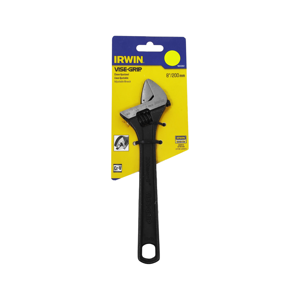 LLAVE AJUSTABLE IRWIN 1864062 USO GENERAL 8" / 200MM