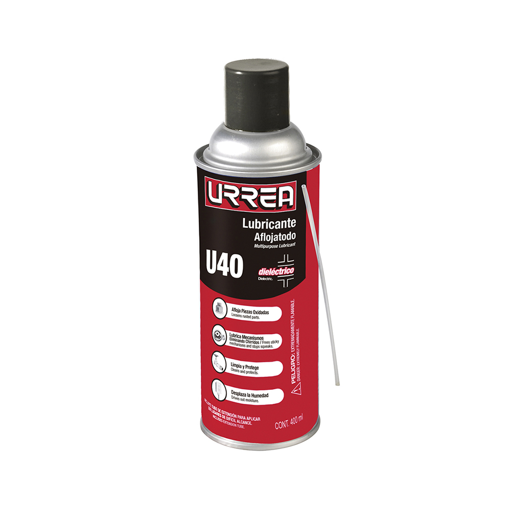 ACEITE AFLOJATODO URREA U40 DIELECTRICO LATA DE 400 MILILITROS