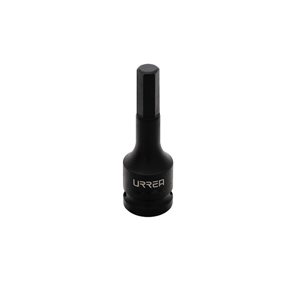 DADO DE IMPACTO URREA 7441-6M CON PUNTA HEXAGONAL 6 MILIMETROS CUADRO DE 1/2''