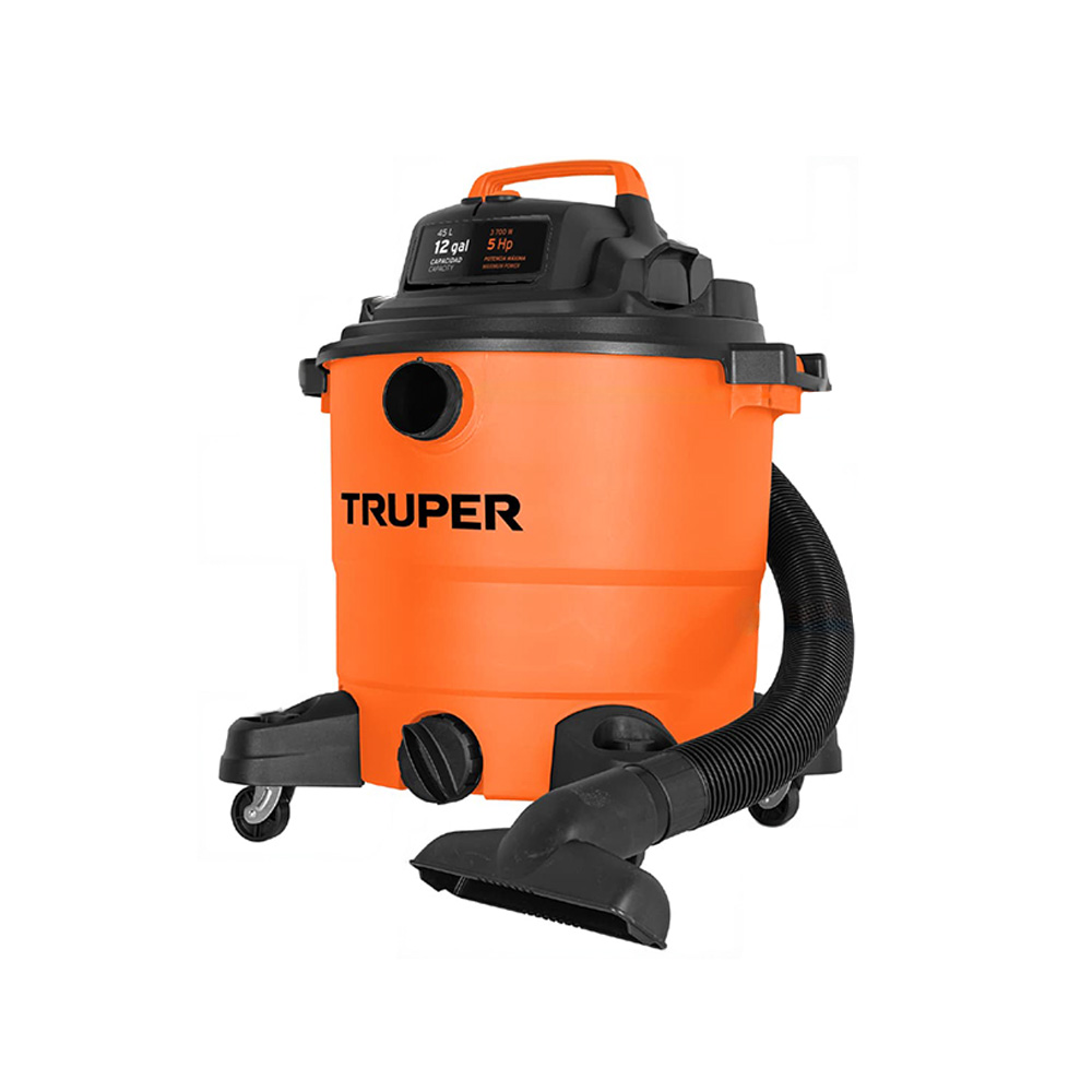 ASPIRADORA PLASTICA DE LIQUIDOS Y SOLIDOS TRUPER ASP-12 CAPACIDAD DE 45 L - Image 2