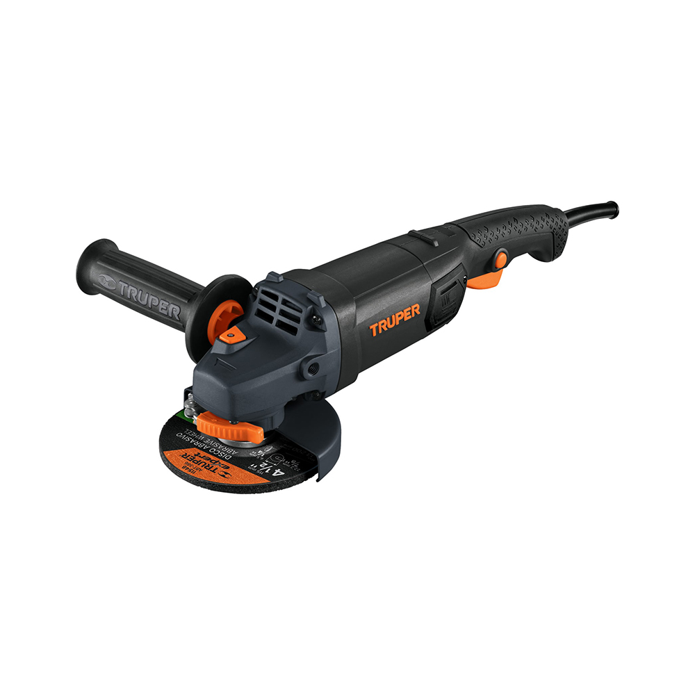 ESMERILADORA INDUSTRIAL TRUPER ESMA-4512N DE 4-1/2 PULGADAS CON 1,250 WATTS