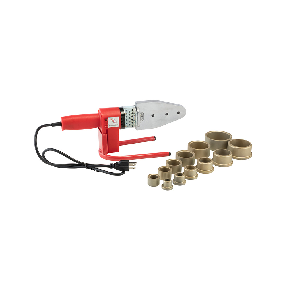 KIT DE TERMOFUSION CON DADOS IUSA 616422 DIAMETROS 20 MM (1/2'') - 63 MM (2'')