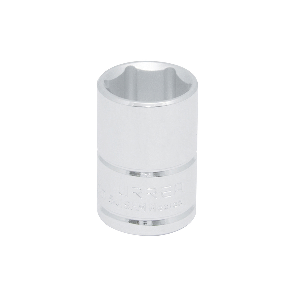 DADO URREA 5419HM 1/2'' 6 PUNTAS 19 MILIMETROS
