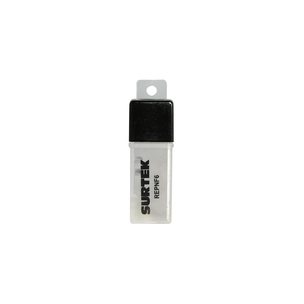 REPUESTOS PARA CUTTER SURTEK REPNF6 CON 10 PIEZAS MULTIUSOS DE ACERO SK5