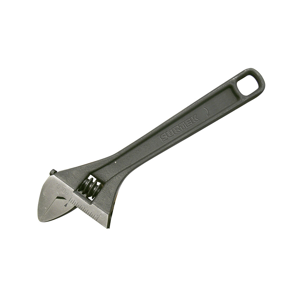 LLAVE AJUSTABLE SURTEK 508S PAVONADA USO DOMESTICO 8''