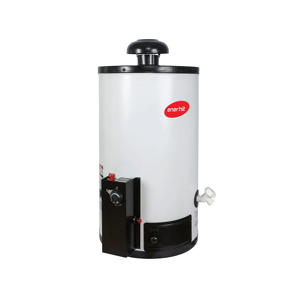 CALENTADOR DE AGUA IUSA ENERHIT 377168O DE DEPOSITO DE 60 L GAS LP BLANCO