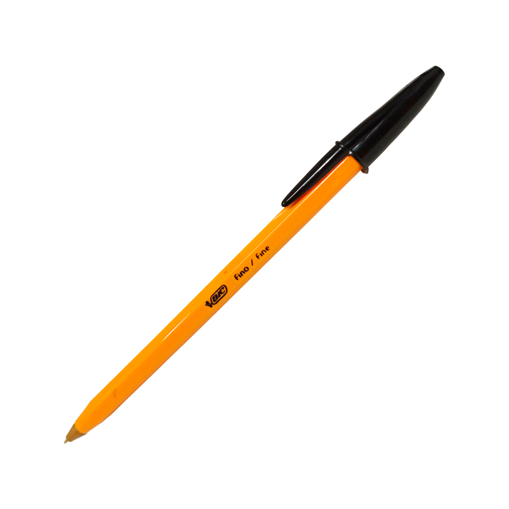BOLIGRAFO BIC CRISTAL PRECISION NEGRO PUNTA FINA 0.8 MILIMETROS