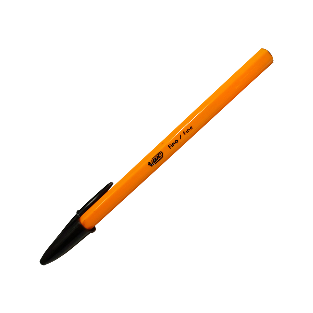 BOLIGRAFO BIC CRISTAL PRECISION NEGRO PUNTA FINA 0.8 MILIMETROS - Image 2