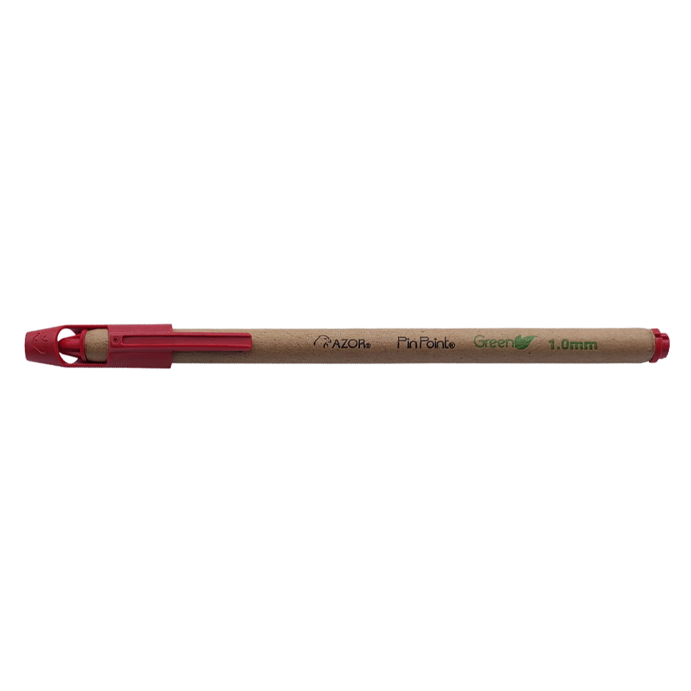 BOLIGRAFO AZOR PIN POINT GREEN 6860RO ROJO MEDIANO PUNTO DE AGUJA 1.0 MILIMETROS - Image 3