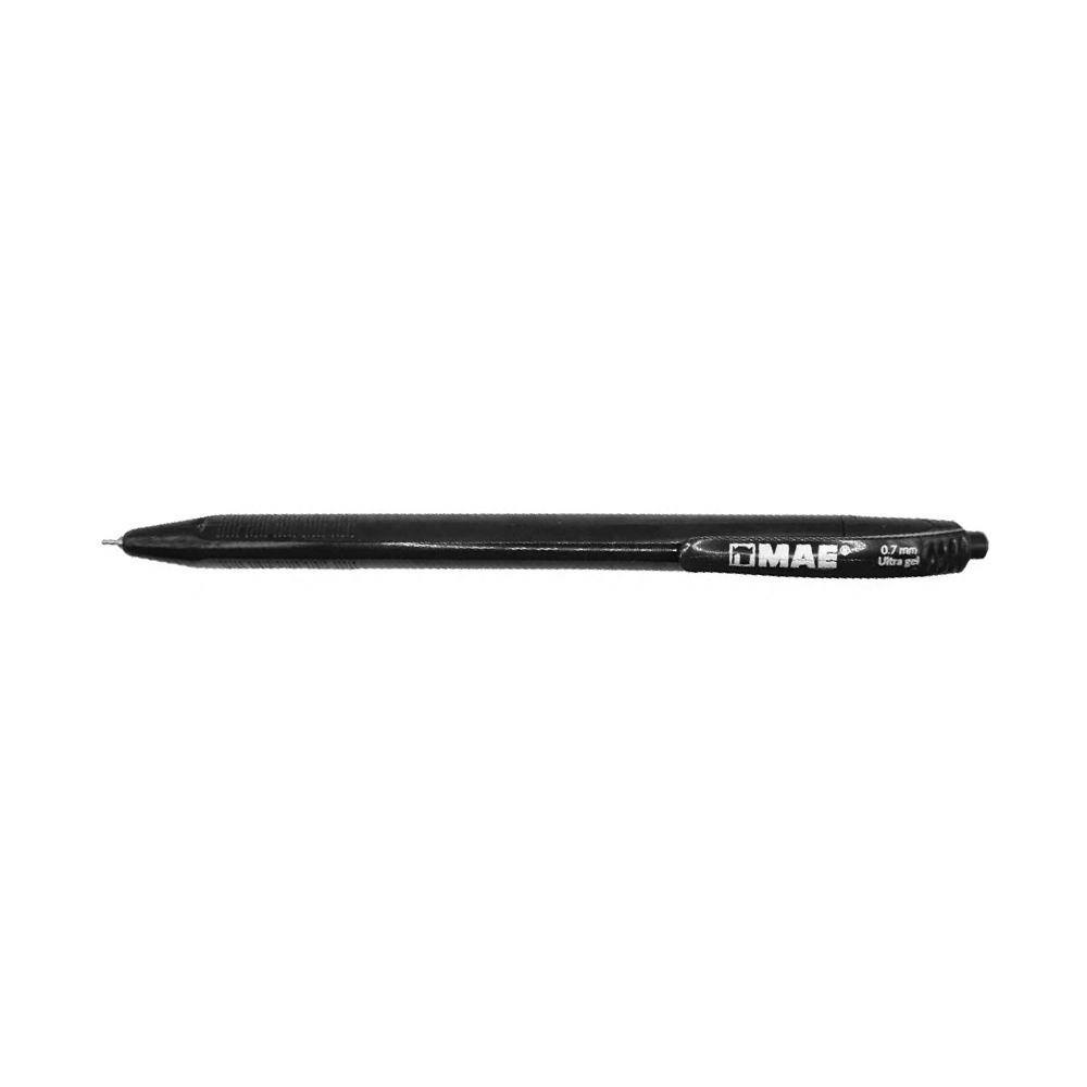 BOLIGRAFO TRIANGULAR RETRACTIL MAE BTRS-N NEGRO PUNTO FINO - Image 3