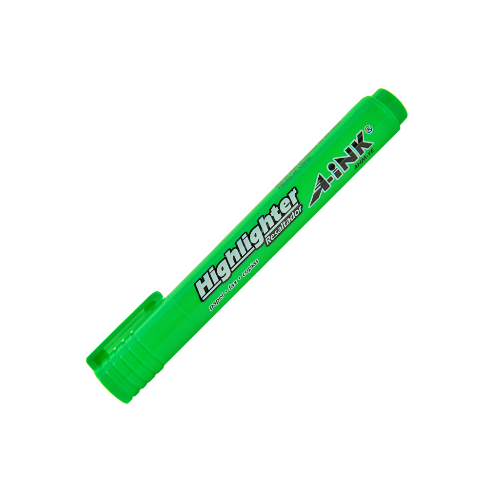 MARCATEXTOS PUNTA CINCEL ARTLINE A-INK AHM-VE VERDE BASE AGUA