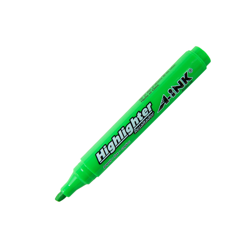 MARCATEXTOS PUNTA CINCEL ARTLINE A-INK AHM-VE VERDE BASE AGUA - Image 2