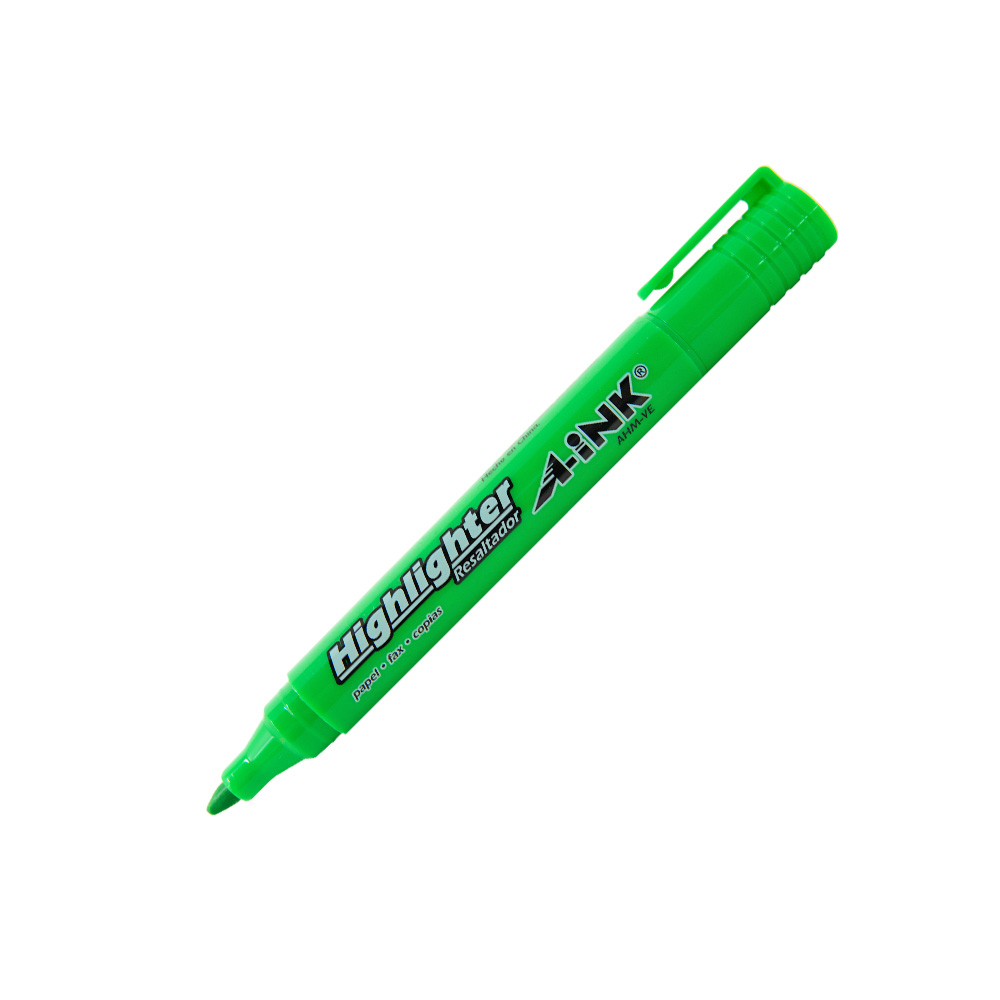 MARCATEXTOS PUNTA CINCEL ARTLINE A-INK AHM-VE VERDE BASE AGUA - Image 3